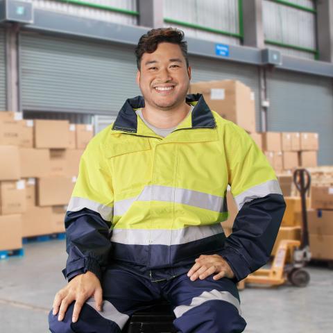 Warehousing and logistics worker